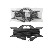 TDM Удлинитель-шнур силовой на рамке, каучук, КГ, IP44, штепс. гнездо с/з, 3500 Вт, 10 м Народный У1-12048