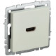 BRITE Роз. HDMI РHDMI-0-БрКр беж. IEK