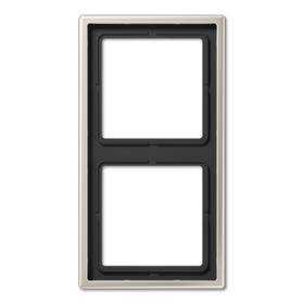 JUNG LS 990 Edelstahl Рамка 2-ая