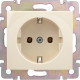 Розетка с заземлением - Legrand Valena - без шторок 16А 250В винтовые зажимы - слоновая кость