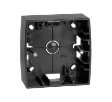 Simon 82 Графит Коробка поверхн.установки 1-ая 82х89х37mm