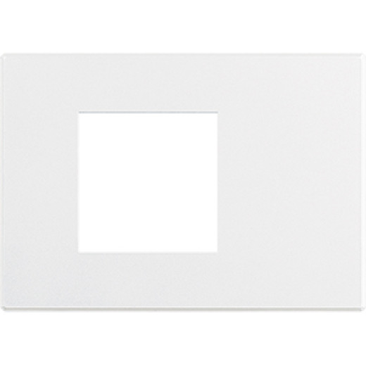 AXOLUTE Air рамка,итальянская модульность, 2 модуля, Матовый белый