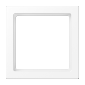 JUNG LS 990 Белый матовый Рамка промежуточная для монтажа устройств 55х55