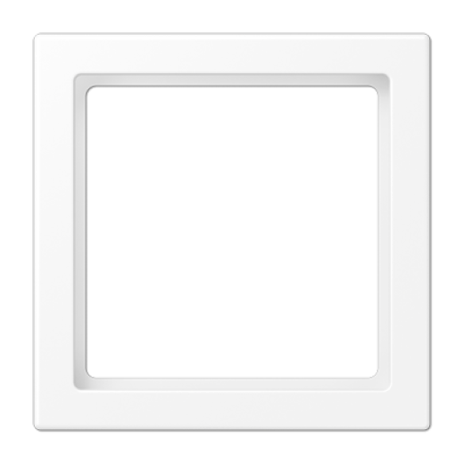 Рамка промежуточная для монтажа устройств 55х55, термопласт, белый матовый