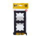 BRITE Рамка 2-мест. IP44 РУ-2-БрЧ-44 черн. IEK
