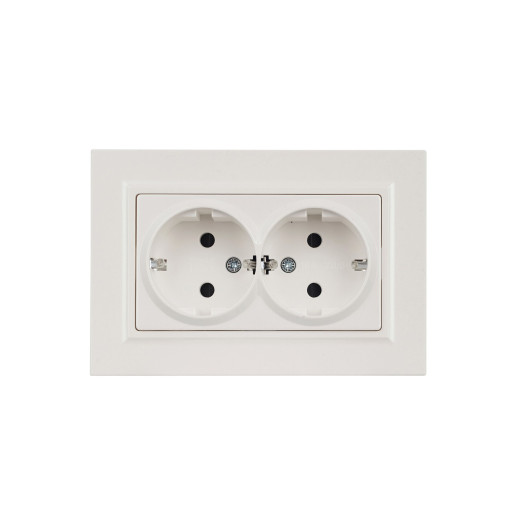 BRITE Роз. 2-я с з/к/ш 16А в сб. РСш12-3-БрЖ жемч. IEK