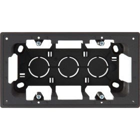 Simon 24 Графит Коробка монтажная для накладного монтажа на 2 модуля