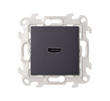 Simon 24 Графит Коннектор HDMI 1.4