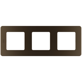 Legrand/Daccord INSPIRIA Бронза Рамка - 3 поста.