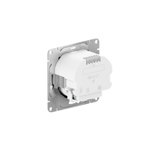 Механизм розетки с USB-C - 2шт, 16А, с заземлением, со шторками, белый Эпика EKF