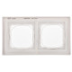 FLITE Рамка 2-мест. IP55 Рпро-2-55-ФлБ бел. IEK