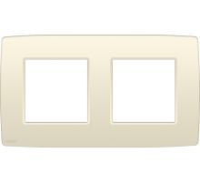 Niko Original Слоновая кость Рамка на 2 поста