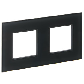 IEK SKANDY Стекло Графит Рамка 2-ая SK-F22G