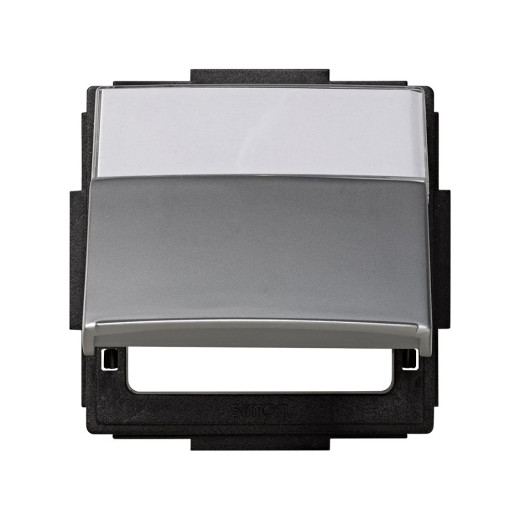 Крышка для розетки, TOP IMPACT, Scudo, алюминий