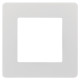 Рамка для розеток и выключателей ЭРА Серия 12 12-5101-01 на 1 пост, Сатин, белый