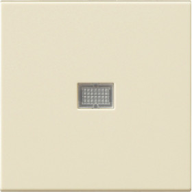 Gira S-55 Крем глянц Клавиша с большим контрольным отверстием