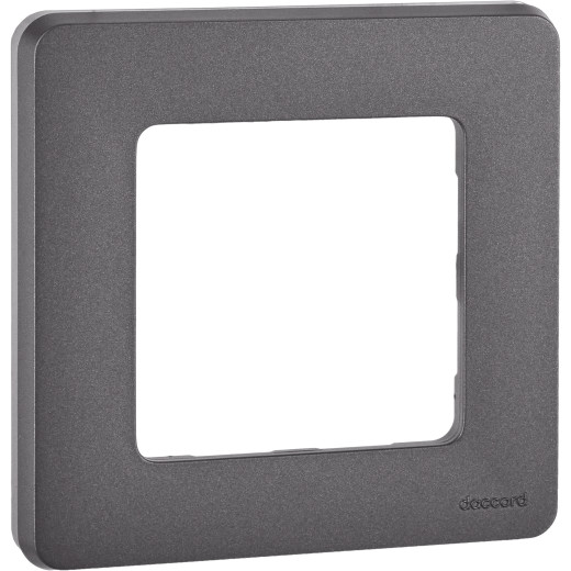 Рамка 1 пост - Legrand/Daccord Inspiria - дымчатый