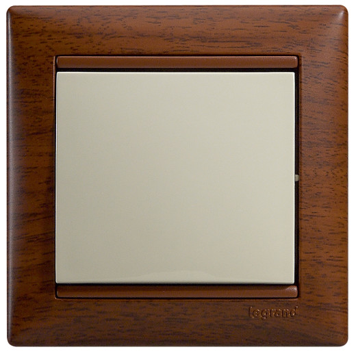 Переключатель одноклавишный - Legrand Valena - 10А 250В схема 6 безвинтовые зажимы - слоновая кость