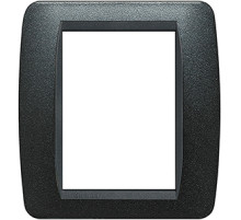 BT Чёрный Графит Накладка 3+3 модуля.