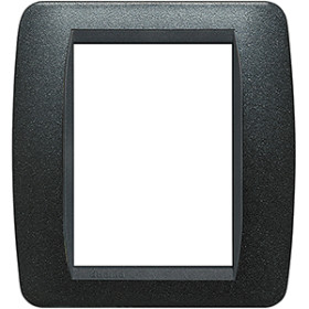 BT Чёрный Графит Накладка 3+3 модуля.
