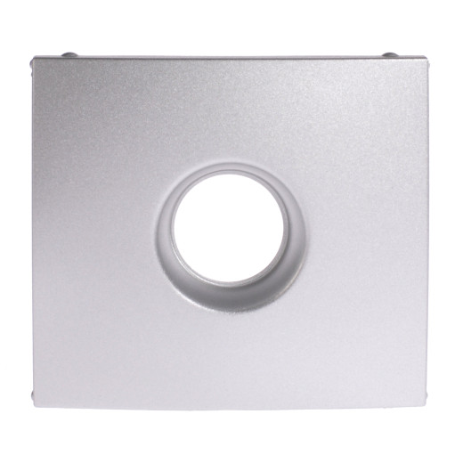 Лицевая панель для розекти TV - Legrand Valena - алюминий