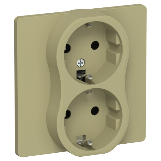 FLITE Роз. 2-я с з/к без з/ш б/к 16А РС12-1-К-ФлО ол. IEK