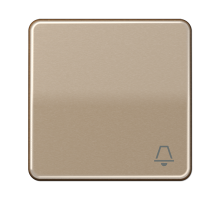 JUNG CD 500/CD plus Бронза Клавиша 1-ая с символом ЗВОНОК