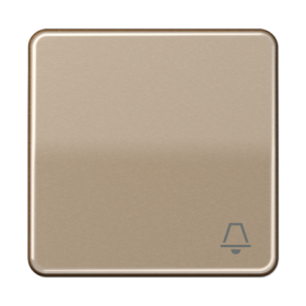 JUNG CD 500/CD plus Бронза Клавиша 1-ая с символом ЗВОНОК