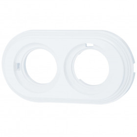 BIRONI Лизетта Пластик Белый Рамка 2-ая