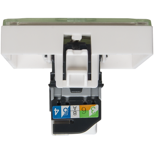 Розетка информационная UTP 1хRJ45 45х45 cat5е