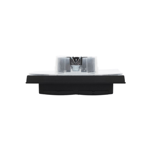 BRITE Роз. 2-я с кр. 16А в сб IP44 РСбш12-3-44-БрЧ черн. IEK