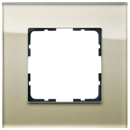 Рамка 1-постовая, стекло Champagne Gold