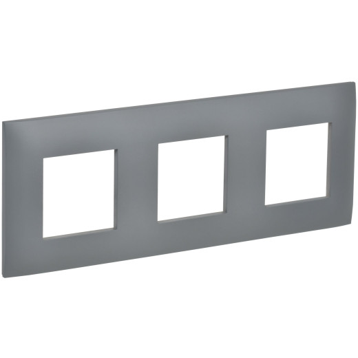 SKANDY Рамка 3-мест. SK-F03Gr сер. IEK