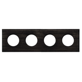 BIRONI Шедель Бук Угольно-черный Рамка 4-ая Форма квадрат (скрытый монтаж)