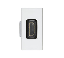 Simon 27 Мех Белый Разъём HDMI, (мама-мама)