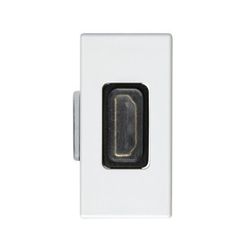 Simon 27 Мех Белый Разъём HDMI, (мама-мама)