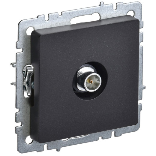 BRITE Роз. TV оконечная РТВ11-0-БрЧ черн. IEK