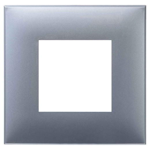 Рамка 1 пост (2 мод.), Avanti, закаленная сталь