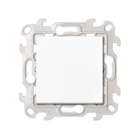 Simon 24 Белый Одноклавишный выключатель