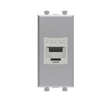 DKC Avanti Компьютерная розетка RJ-45 без шторки модульная, кат.5е экранированная, 