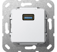 Gira S-55 Бел Переходник USB 3.0 A