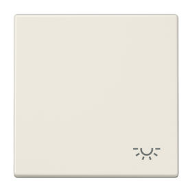 JUNG LS 990 Бежевая Клавиша 1-ая с символом ОСВЕЩЕНИЕ