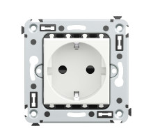 DKC Avanti Розетка в стену, 2P+E, с з/ш, 