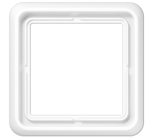 JUNG CD Белая Рамка 1-ая ударопрочная ударопрочная