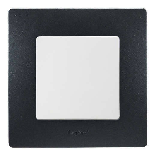 Рамка 1 пост - Legrand Etika - антрацит