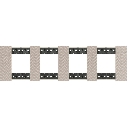 LIVING NOW. Декоративная рамка 4 поста (2+2+2+2 модуля).Цвет 