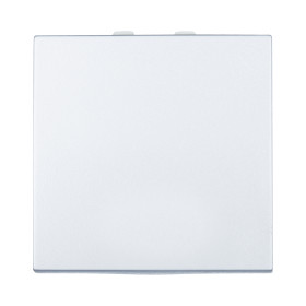 Ecoplast LK45 Выключатель 45х45мм (схема 1) 16 A, 250 B (серебристый металлик)