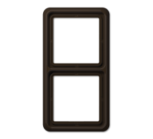 JUNG CD Коричневая Рамка 2-ая ударопрочная