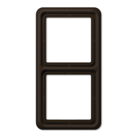 JUNG CD Коричневая Рамка 2-ая ударопрочная