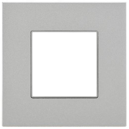 SKANDY Рамка 1-мест. SK-F31S металл сереб. IEK